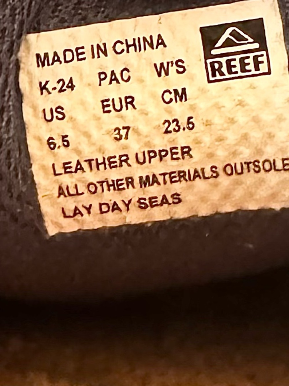 Reef Lay Day Seas Lace-Up Sneakers, Ivory/Navy, NWT, Women’s Multiple Sizes - Picture 11 of 16